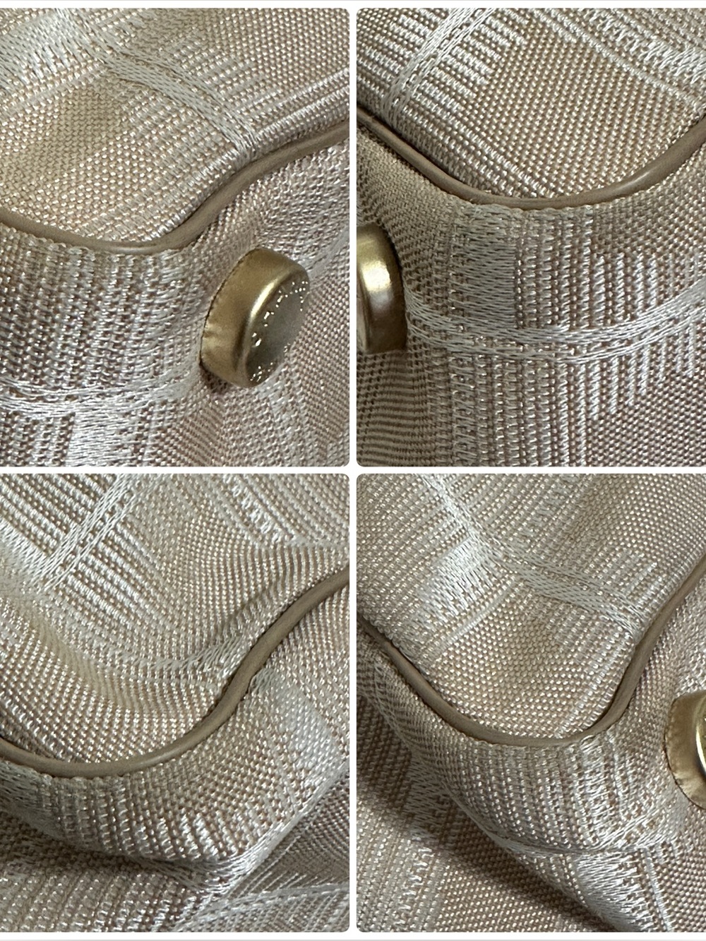 CHANEL Beige Tote Bag with Tan Handles - Picture 7 of 15